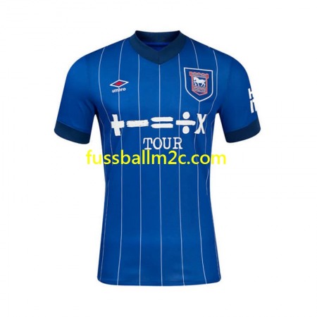 Fußballtrikots Ipswich Town Heim Trikotsatz 2024-2025
